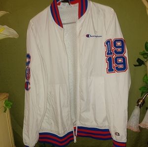 Lg Champion letterman jacket